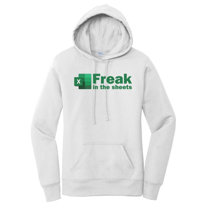 Freak In The Excel Sheets Women's Pullover Hoodie