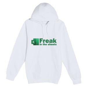 Freak In The Excel Sheets Premium Pullover Hoodie