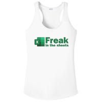 Freak In The Excel Sheets Ladies PosiCharge Competitor Racerback Tank