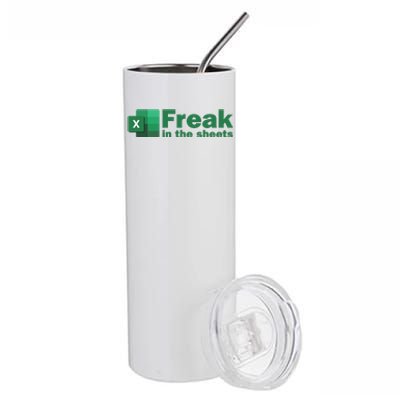 Freak In The Excel Sheets Stainless Steel Tumbler