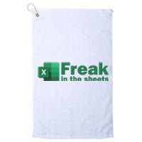 Freak In The Excel Sheets Platinum Collection Golf Towel