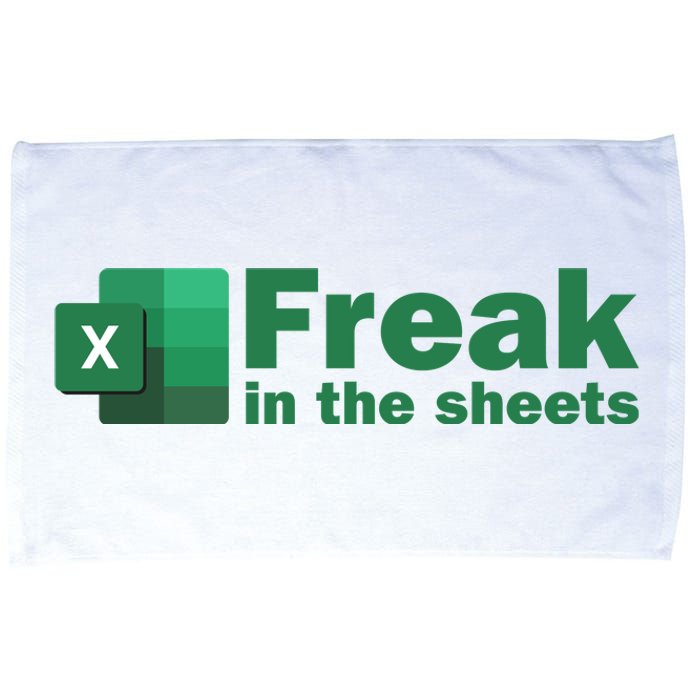 Freak In The Excel Sheets Microfiber Hand Towel