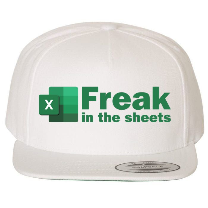 Freak In The Excel Sheets Wool Snapback Cap