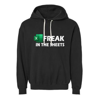 Freak In The Sheets Excel Freak In The Spreadsheets Garment-Dyed Fleece Hoodie