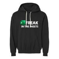 Freak In The Sheets Excel Freak In The Spreadsheets Garment-Dyed Fleece Hoodie