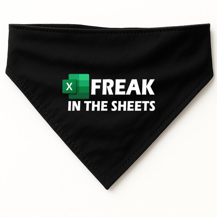 Freak In The Sheets Excel Freak In The Spreadsheets USA-Made Doggie Bandana