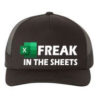 Freak In The Sheets Excel Freak In The Spreadsheets Yupoong Adult 5-Panel Trucker Hat