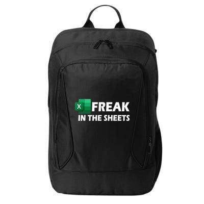 Freak In The Sheets Excel Freak In The Spreadsheets City Backpack