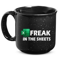 Freak In The Sheets Excel Freak In The Spreadsheets 15oz Campfire Ceramic Mug