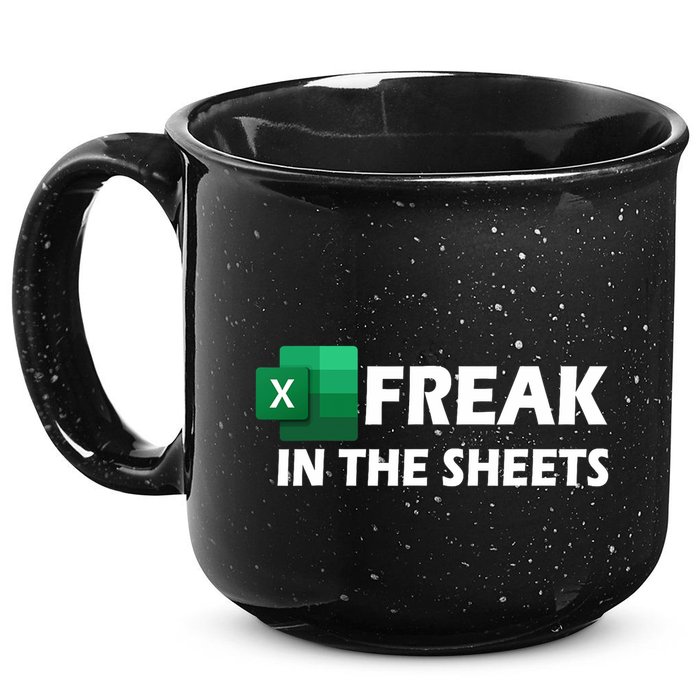 Freak In The Sheets Excel Freak In The Spreadsheets 15oz Campfire Ceramic Mug