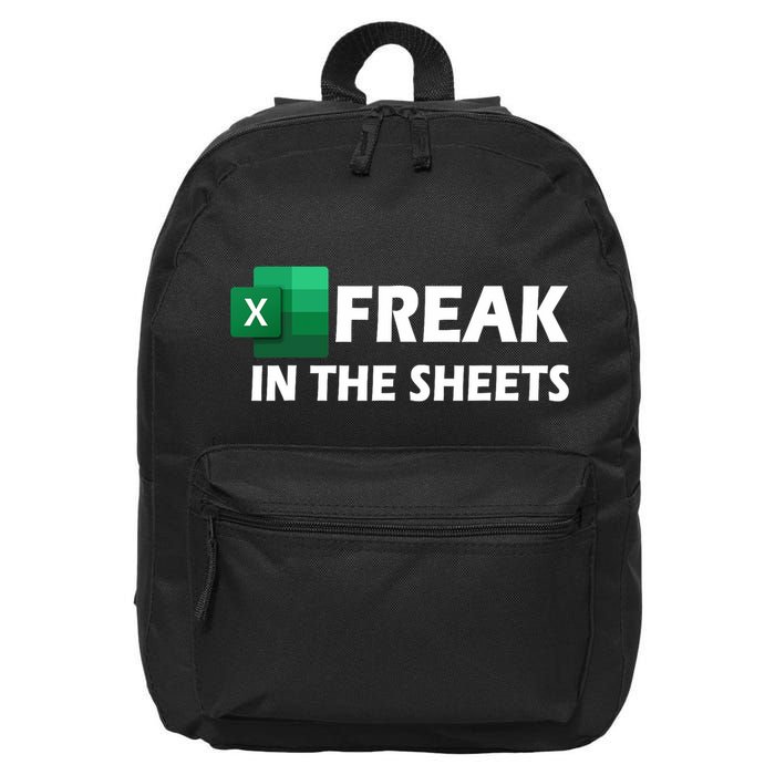 Freak In The Sheets Excel Freak In The Spreadsheets 16 in Basic Backpack