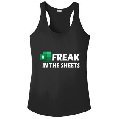 Freak In The Sheets Excel Freak In The Spreadsheets Ladies PosiCharge Competitor Racerback Tank