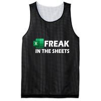 Freak In The Sheets Excel Freak In The Spreadsheets Mesh Reversible Basketball Jersey Tank