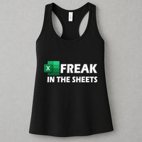 Freak In The Sheets Excel Freak In The Spreadsheets Womens Tank Top
