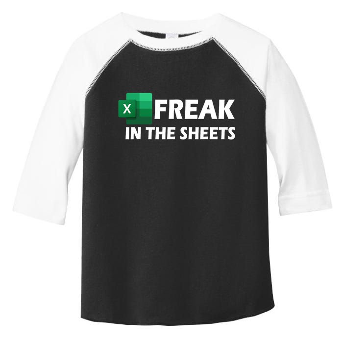 Freak In The Sheets Excel Freak In The Spreadsheets Toddler Fine Jersey T-Shirt