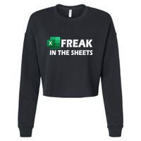 Freak In The Sheets Excel Freak In The Spreadsheets Cropped Pullover Crew