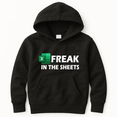 Freak In The Sheets Excel Freak In The Spreadsheets Kids Hoodie