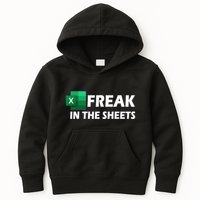 Freak In The Sheets Excel Freak In The Spreadsheets Kids Hoodie