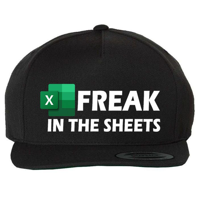 Freak In The Sheets Excel Freak In The Spreadsheets Wool Snapback Cap