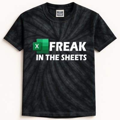 Freak In The Sheets Excel Freak In The Spreadsheets Kids Tie-Dye T-Shirt