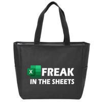 Freak In The Sheets Excel Freak In The Spreadsheets Zip Tote Bag