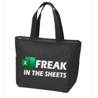 Freak In The Sheets Excel Freak In The Spreadsheets Zip Tote Bag