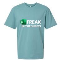 Freak In The Sheets Excel Freak In The Spreadsheets Sueded Cloud Jersey T-Shirt