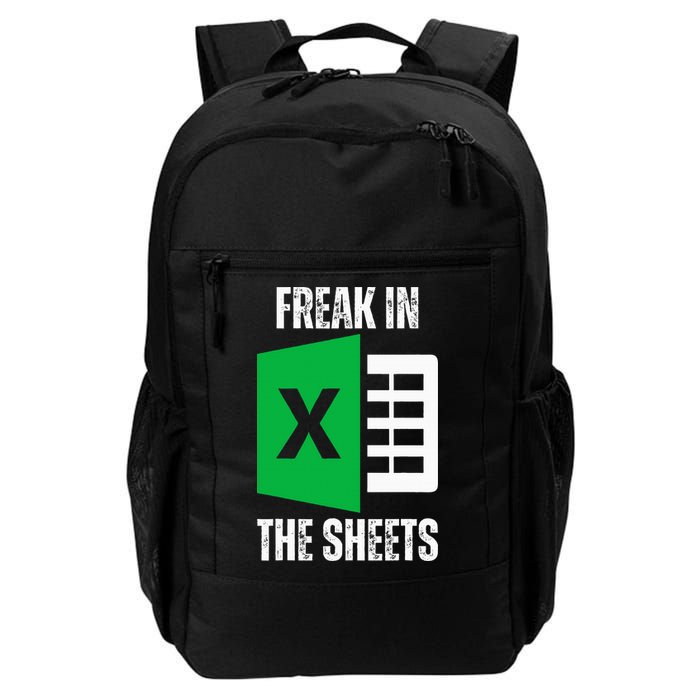Freak In The Sheets Excel Spreadsheet Funny Office Jokes Daily Commute Backpack