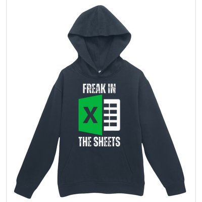 Freak In The Sheets Excel Spreadsheet Funny Office Jokes Urban Pullover Hoodie