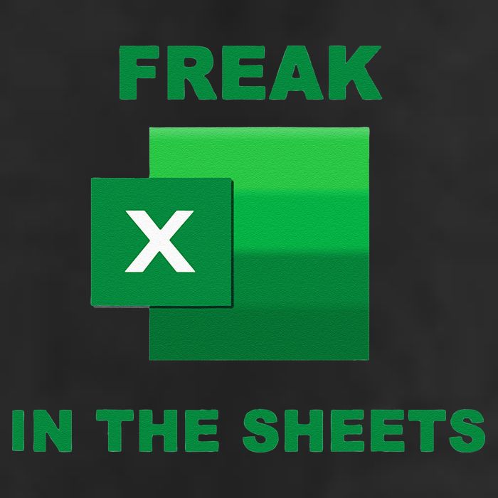 Freak In The Excel Sheets 7 Panel Mesh Trucker Snapback Hat