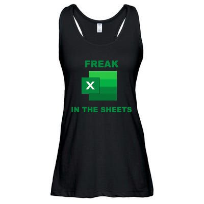 Freak In The Excel Sheets Ladies Essential Flowy Tank