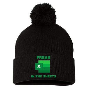 Freak In The Excel Sheets Pom Pom 12in Knit Beanie