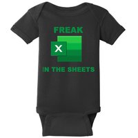 Freak In The Excel Sheets Baby Bodysuit