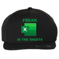 Freak In The Excel Sheets Wool Snapback Cap
