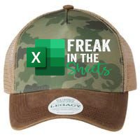 Freak In The Sheets Accountant Funny Spreadsheet Excel Legacy Tie Dye Trucker Hat