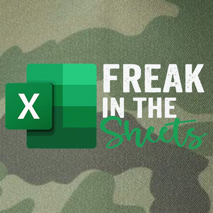 Freak In The Sheets Accountant Funny Spreadsheet Excel Legacy Tie Dye Trucker Hat