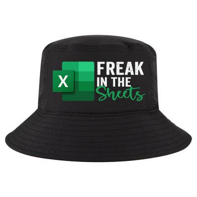 Freak In The Sheets Accountant Funny Spreadsheet Excel Cool Comfort Performance Bucket Hat