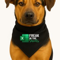 Freak In The Sheets Accountant Funny Spreadsheet Excel USA-Made Doggie Bandana