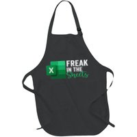 Freak In The Sheets Accountant Funny Spreadsheet Excel Apron