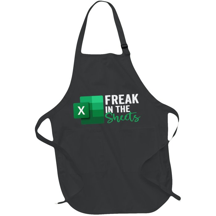 Freak In The Sheets Accountant Funny Spreadsheet Excel Apron