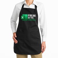 Freak In The Sheets Accountant Funny Spreadsheet Excel Apron