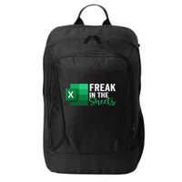 Freak In The Sheets Accountant Funny Spreadsheet Excel City Backpack