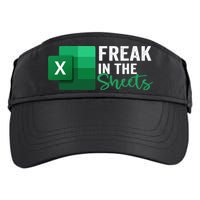 Freak In The Sheets Accountant Funny Spreadsheet Excel Adult Drive Performance Visor