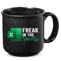 Freak In The Sheets Accountant Funny Spreadsheet Excel 15oz Campfire Ceramic Mug