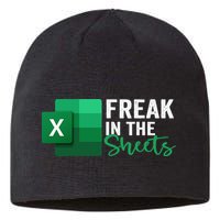Freak In The Sheets Accountant Funny Spreadsheet Excel Sustainable Beanie