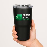 Freak In The Sheets Accountant Funny Spreadsheet Excel Tumbler