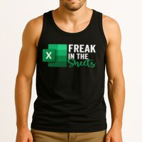 Freak In The Sheets Accountant Funny Spreadsheet Excel Tank Top