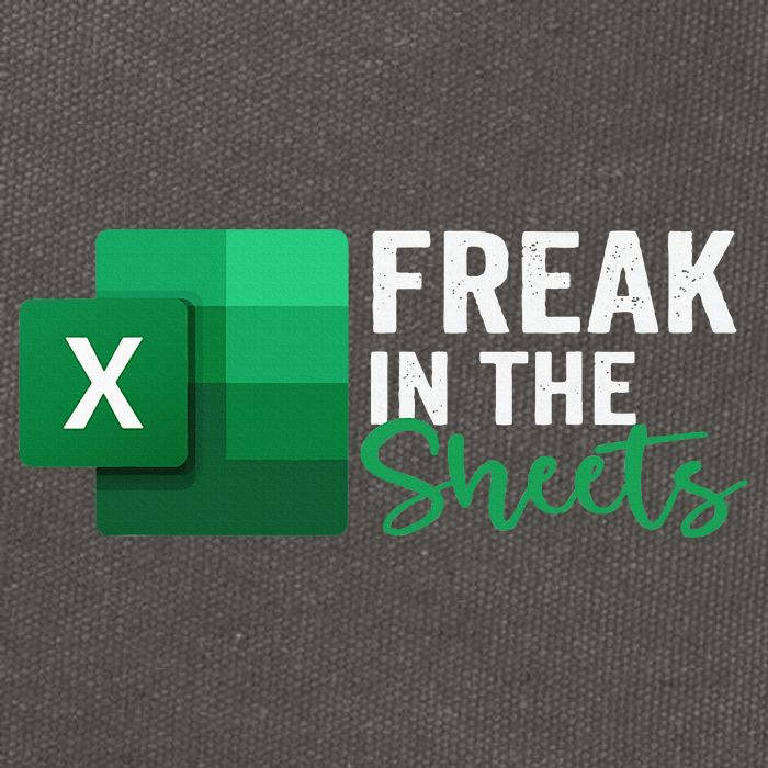 Freak In The Sheets Accountant Funny Spreadsheet Excel Cotton Canvas Backpack