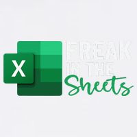 Freak In The Sheets Accountant Funny Spreadsheet Excel Garment-Dyed Sweatshirt