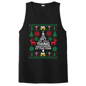 Funny Ing Tree Beer Ugly Christmas Sweaters Gift PosiCharge Competitor Tank